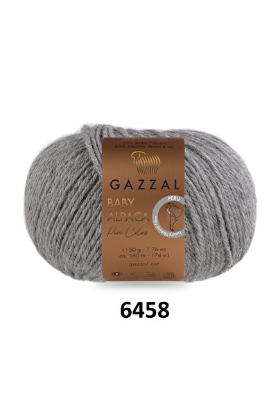 GAZZAL İPLİK Fire de tricotat manual din lână de alpaca bebeluș, culori natur...