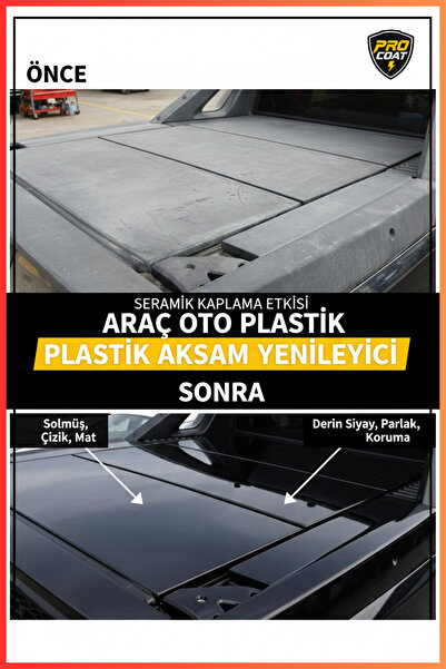 figiza Araç Oto Plastik Aksam Yenileyici Seramik Kaplama Torpido Tampon Yenileyici