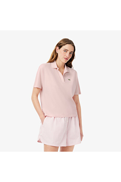 Lacoste قميص بولو بيكيه فضفاض قصة مريحة - PF1123-00-ADY