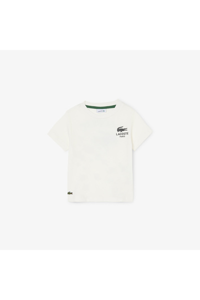 Lacoste تيشيرت قطني مطبوع - TJ1218-00-70V