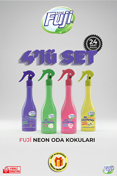 FUJI Air Freshener Soft & Sensitive & Spring & Lavanta - 400 ml | Neon Oda Pa...