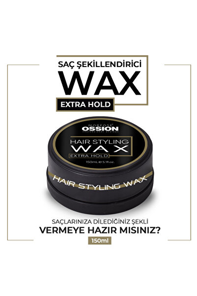 Ossion Premium Barber Wax Extra Hold 150 ml