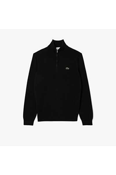 Lacoste كنزة قطنية بياقة عالية وسحاب - AH1980-00-031