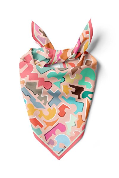 Modabutik F116 Geometric Patterned Bandana