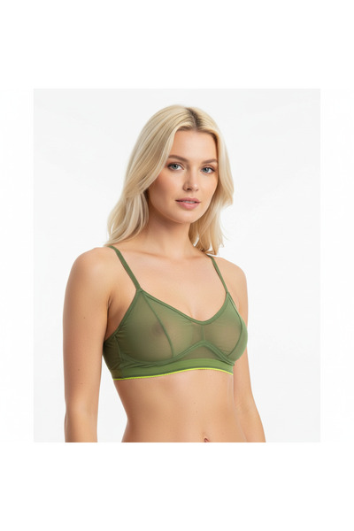 BONBON Kadın Tül Transparan Balensiz Sütyen BB2050