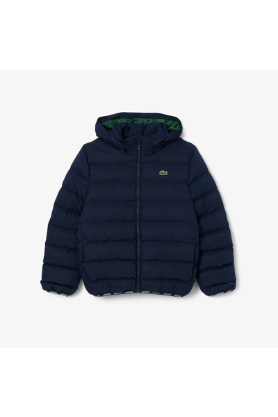 Lacoste Hooded Diamond Taffeta Puffed Jacket - BJ1041-00-166