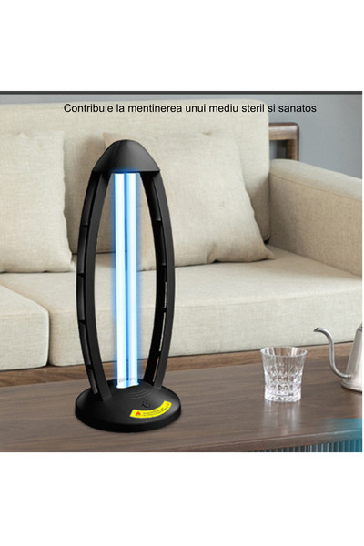 VEXOMAT Lampa UV Resas M38W germicida cu ozon, IP55, telecomanda, temporizator, pentru casa si scoala