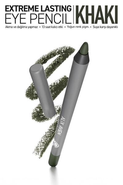 Alix Avien Uzun Süre Kalıcı Suya Dayanıklı Akma, Dağılma Yapmayan Yeşil Göz K...