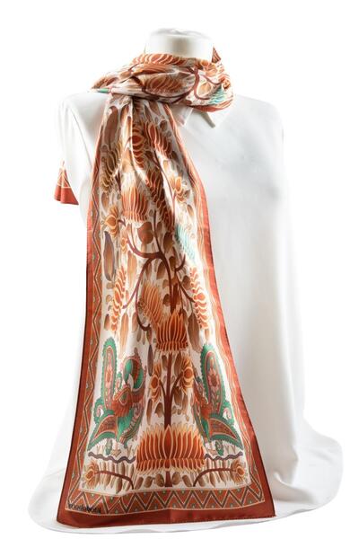 Modabutik Çiçek Desenli Kadın Fular