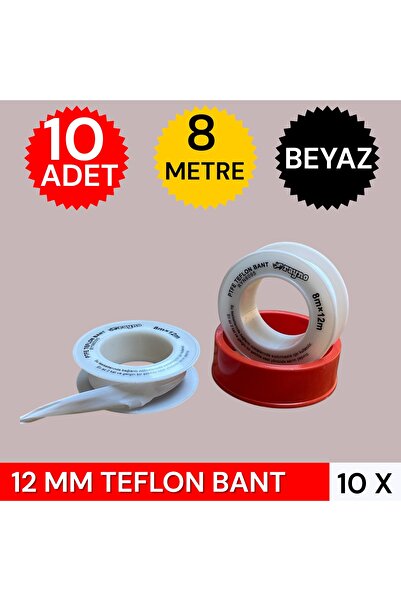 TEFLON 10 Adet Bant Su Sızdırmaz- Bant