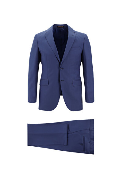 Abdullah Kiğılı 7 Drop Slim Fit Slim Fit Wool Suit