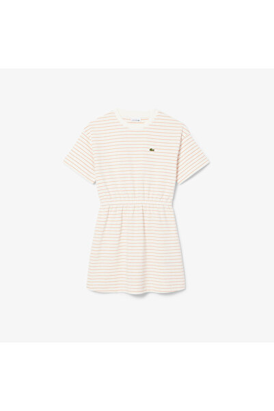 Lacoste Striped Terry Dress - EJ8493-00-CKI