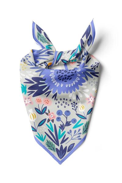 Modabutik Bandana cu modele florale