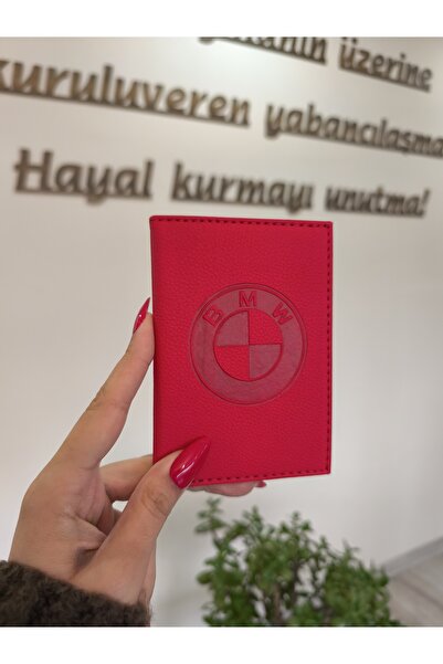 EFE DERİ Bmw Leather Stitched Car License Case Container Auto License Holder ...
