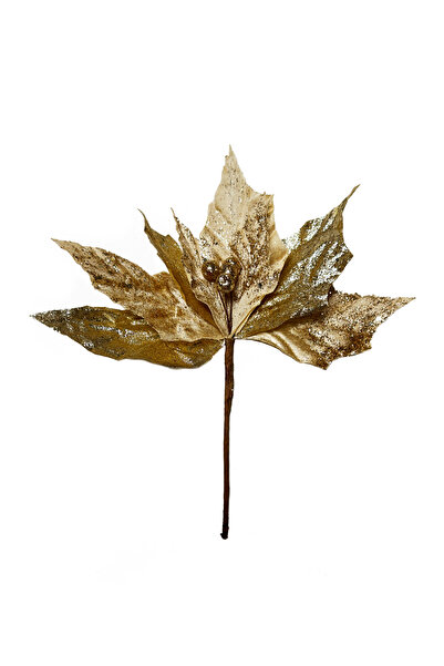 Lora Wedding 25cm Simli Dore Renkli ve Üzeri Simli Kokinalı Çiçek