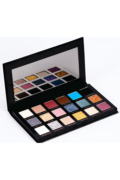 Anar Beauty Sıcak Ve Işıltılı Far Paleti 18 Renkli