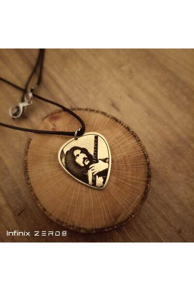 luffy design Barış Manço Metal Pena Kolye Nadir Bulunur