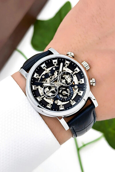 Daniel Klein Deri Kordon Çelik Kasa Otomatik Mekanizma Erkek Kol Saati Lacive...