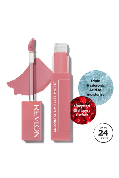 Revlon أحمر شفاه سائل غير لامع من ColorStay Limitless، ستروت 005