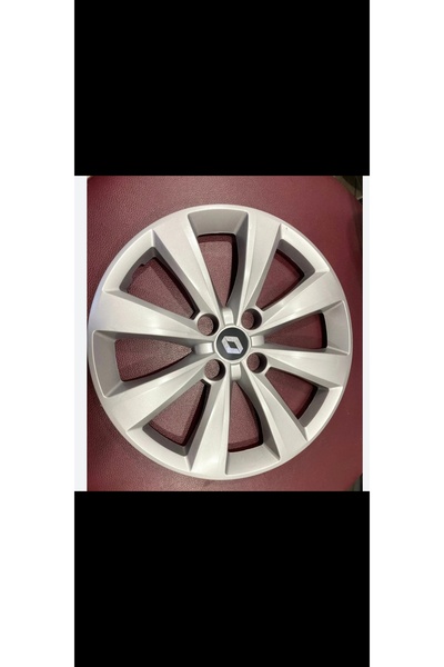 Universal Renault Clio 5 Uyumlu 4 Bijon Esnek Malzeme 15'' İnç Jant Kapağı //4 ADET// (Amblem Hediyelidir)