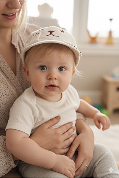 Kitti KİTTİ FİGÜRLÜ ERKEK BEBEK KEPLİ ŞAPKA