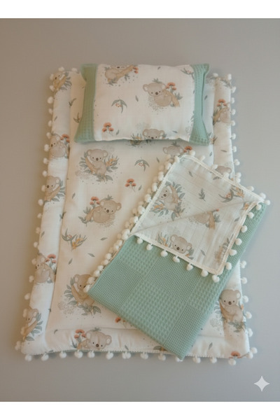 Wenaris Baby Diaper Set with Blanket, Cushion, Baby Pillow, Newborn, Crib, Baby Products