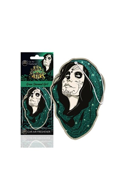 Karaca Odorizant Auto AROMA DIA DE LOS MUERTOS Green Diamond Girl