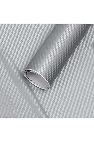 Avex Folie auto 3D Carbon - Argintiu (3m x 1.27m)
