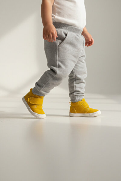 PATİK BEBE أحذية أطفال خفيفة ومرنة للجنسين مع نعل طبي رقم 19-23