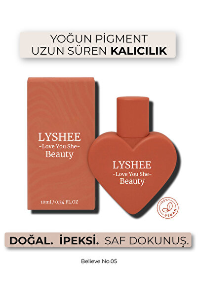 LYSHEE -love you she- Beauty Likit Allık Yüksek Pigment Mini Boy - Believe No 05