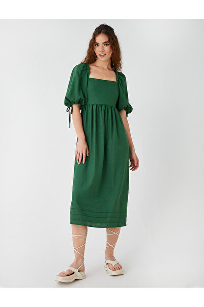 Koton Rochie de damă verde fistic 3WAL80066IW