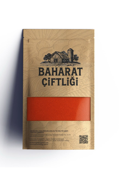 Baharat Çiftliği Tütsülenmiş Tatlı Toz Biber 50 Gr
