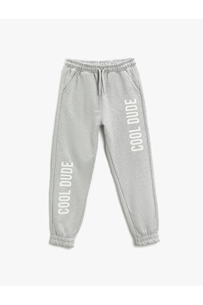 Koton Αγόρι Φούτερ Γκρι 3wkb40117tk