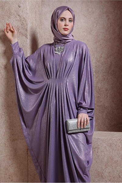 Alvina YARASA KOL BÜZGÜLÜ ELBİSE 44432