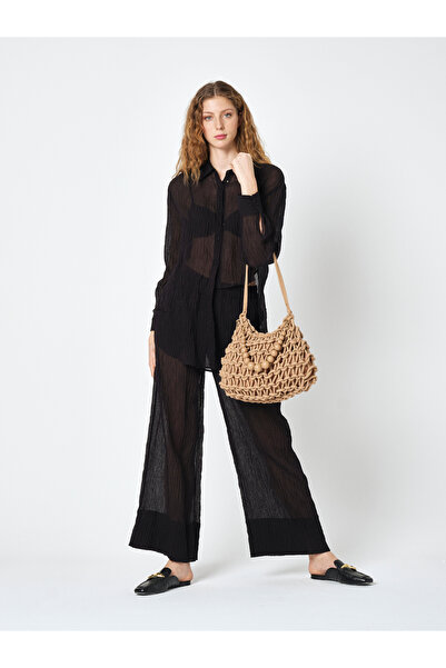 Pierre Cardin PİERRE CARDİN KADIN HASIR OMUZ ÇANTASI 05PC25Y10025