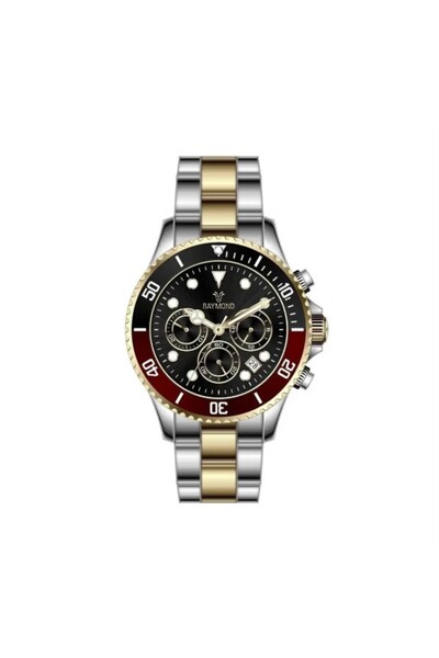 Raymond Men's Watch Rym-81030-Gold-Black
