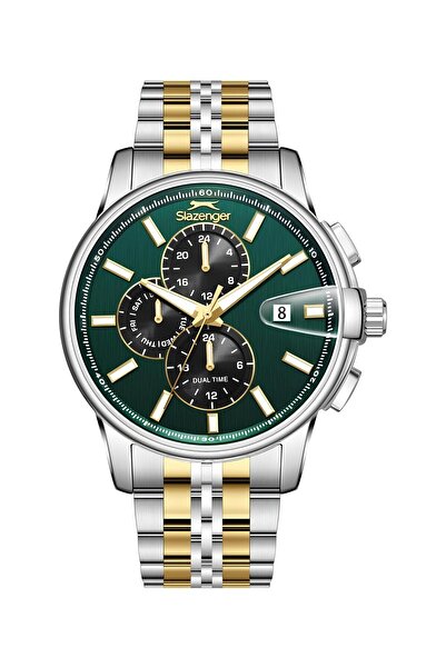 Slazenger SL.09.2551.2.03 Fonksiyonlar Aktif Çelik Kasa 10 Atm Suya Dayanıklı...