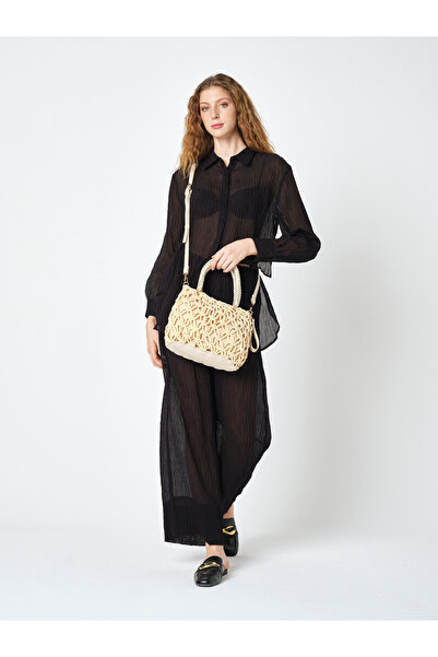 Pierre Cardin PİERRE CARDİN ЖІНОЧА СУМКА З ПЛЕТЕНОГО МАТА 05PC25Y20127