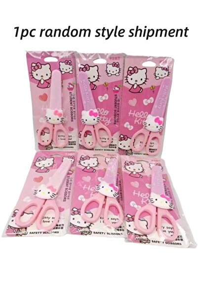 Choice 1pc rondom KTM 1/2pcs Hello Stainless KittyScissors, Cute Stationery， ...