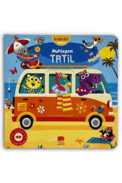 Uçan Fil Yayınları Hareketli Minikler: Muhteşem Tatil (CİLTLİ)