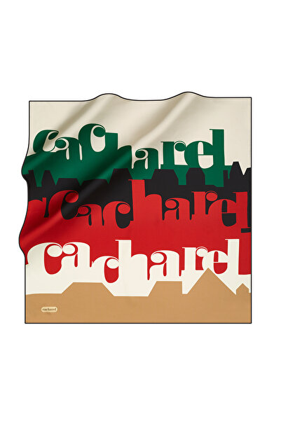 Cacharel 2023 ЛІТНЯ ШАРФ З ШОВКОВОЇ ТВІЛЛОВОЇ ТКАНИНИ 8497313