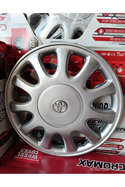 Universal Toyota Corolla Efsane Kasa 1993-1998 14'' İnç Esnek Jant Kapağı //4 ADET// (AMBLEM HEDİYELİ)