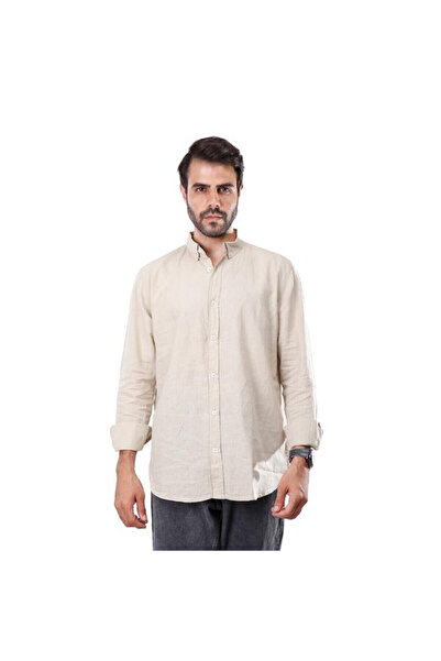 COUP قميص رجالي كاجوال 1200292 مقاس XL-بيج