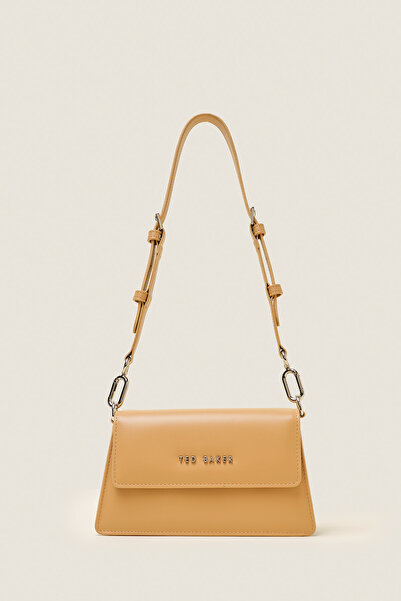 Ted Baker KAPAKLI DÜZ CİLT KÜÇÜK OMUZ ÇANTASI