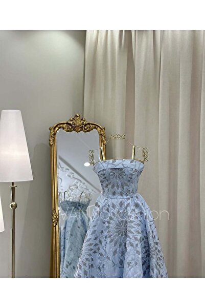 vanus fashion فستان سهرة ميدي 3959