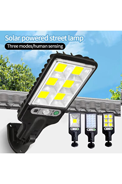 Choice مصباح حائط خارجي يعمل بالطاقة الشمسية باللون الأسود 616B مصباح حائط فناء يعمل بالطاقة الشمسية يعمل على حث جسم الإنسان للحديقة والتراس وباب المرآب