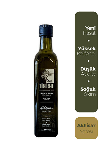 Görklü Bahçe ZEYTİNYAĞI Natürel Soğuk Sıkım - 500ml