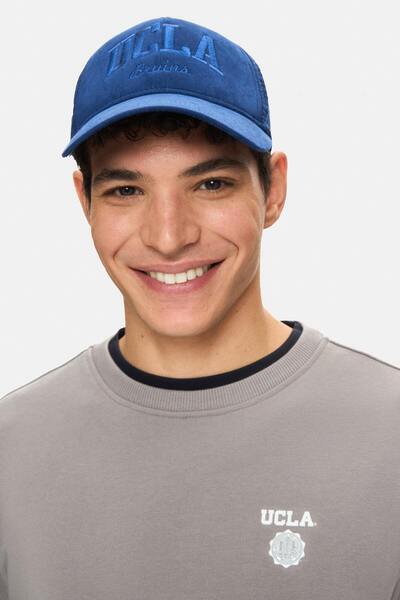 UCLA TOMISIN Lacivert Бейсболка Fileli Unisex Şapka