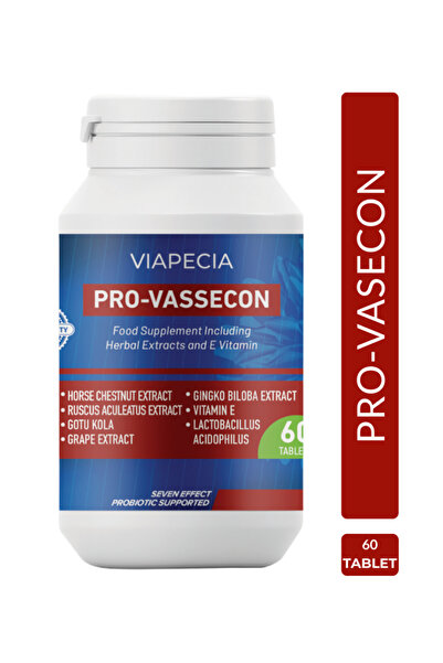 Viapecia Pro-vassecon 60 Tablet - Dolaşım Destekleyici ve Kılcal Damar Koruyu...