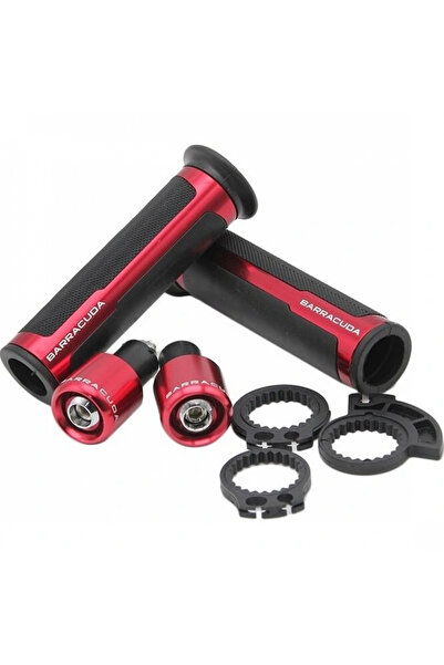 MOTORKİT MK BARRACUDA KIRMIZI MODİFİYE ELCİK TAKIM ve DENGE GİDON TOPUZU SET ...